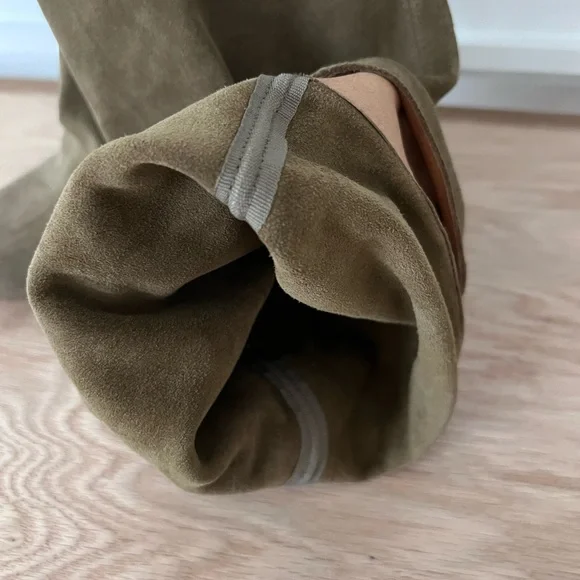 Free people high heel over knee suede boots size 41. - Picture 13 of 15